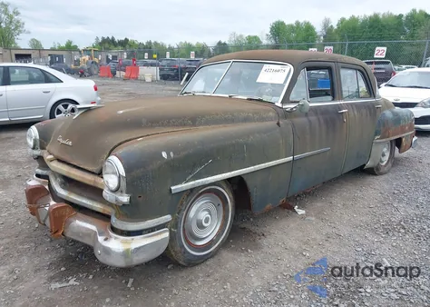 1952 Chrysler Windsor из США, поврежденный, VIN 70095896